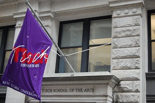 New York University (NYU) Tisch School of the Arts Logo