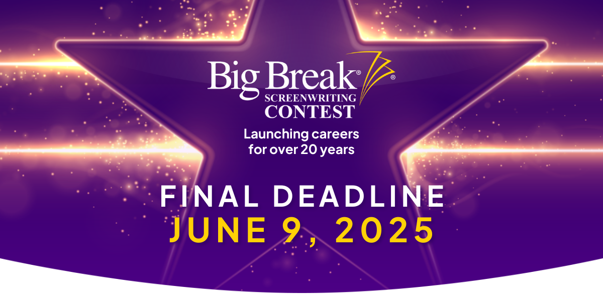 Big Break 2025 logo of a purple heart with sparks emanating from it. It displays the final deadline June 9, 2025